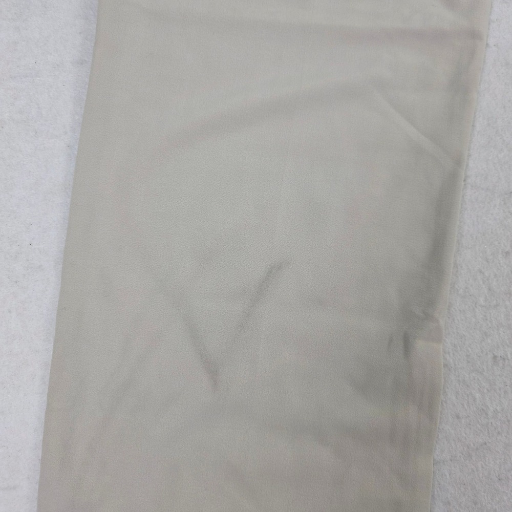 Haggar Women 14 Average Dress Pants Beige New Straight Leg Comfort Stretch - Picture 10 of 11
